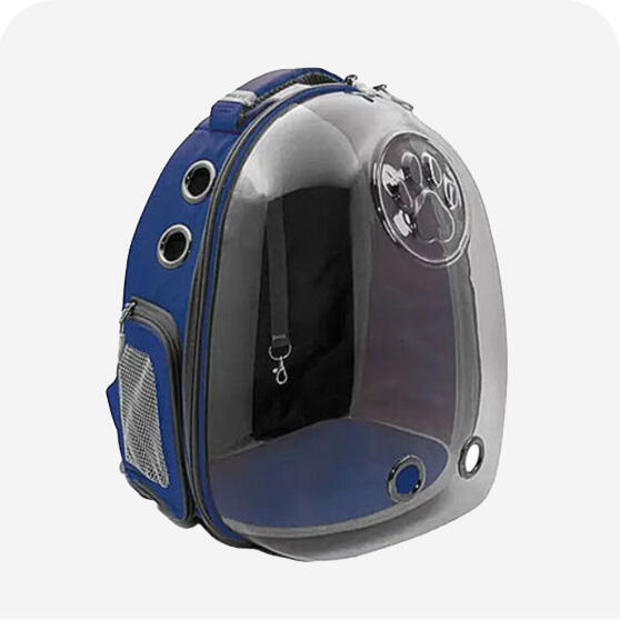 Şeffaf Astronot Kedi Çantası