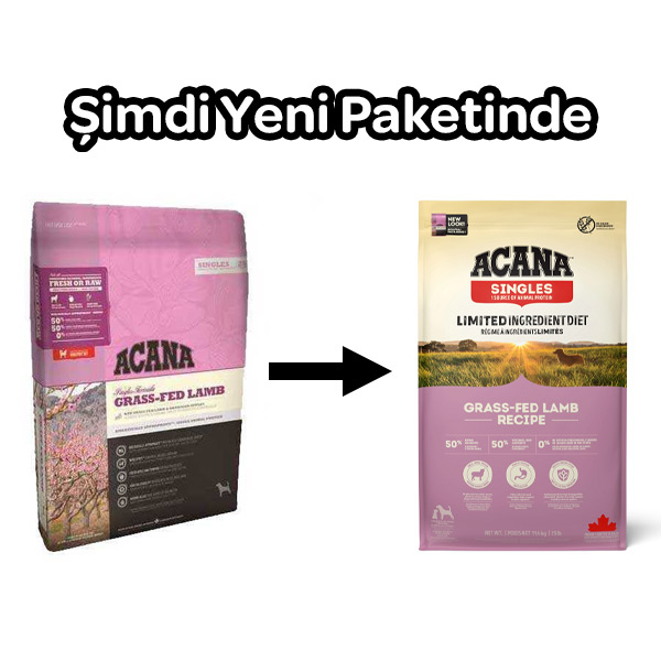 Acana Grass Lamb Kuzulu Köpek Maması 11.4 KG