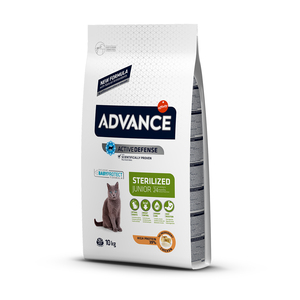 Advance - Advance Junior Tavuklu Kısırlaştırılmış Yavru Kedi Maması 10 kg