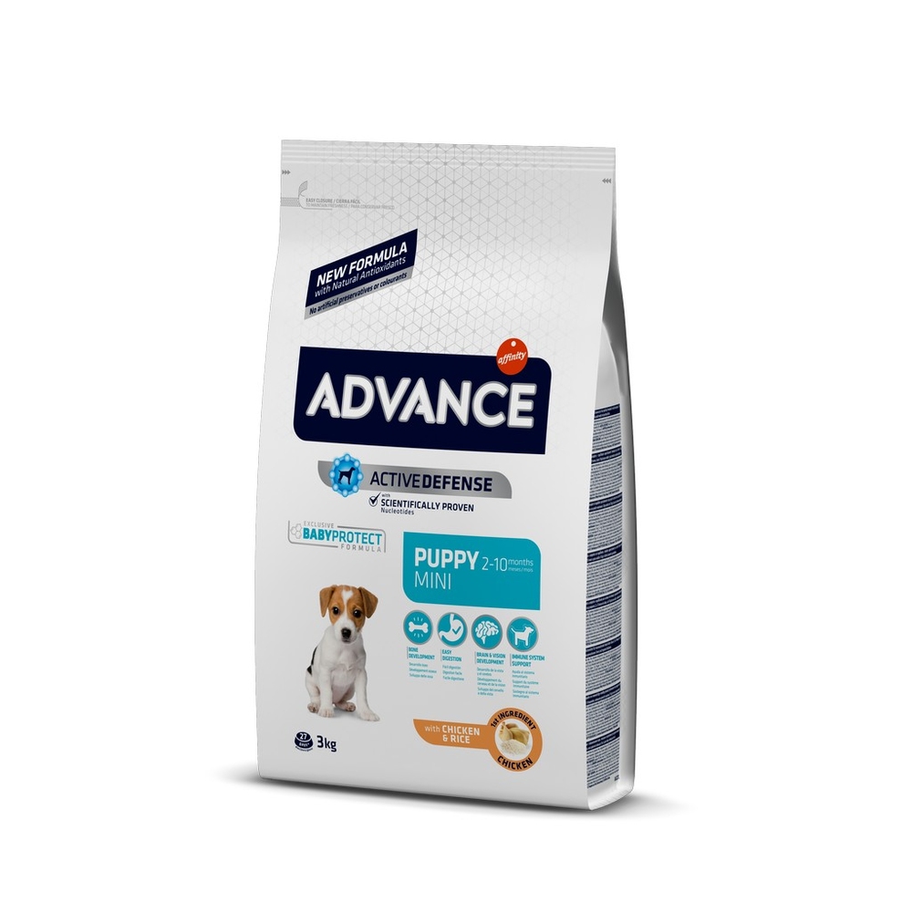 Advance Puppy Mini Tavuklu Küçük Yavru Köpek Maması 3 kg