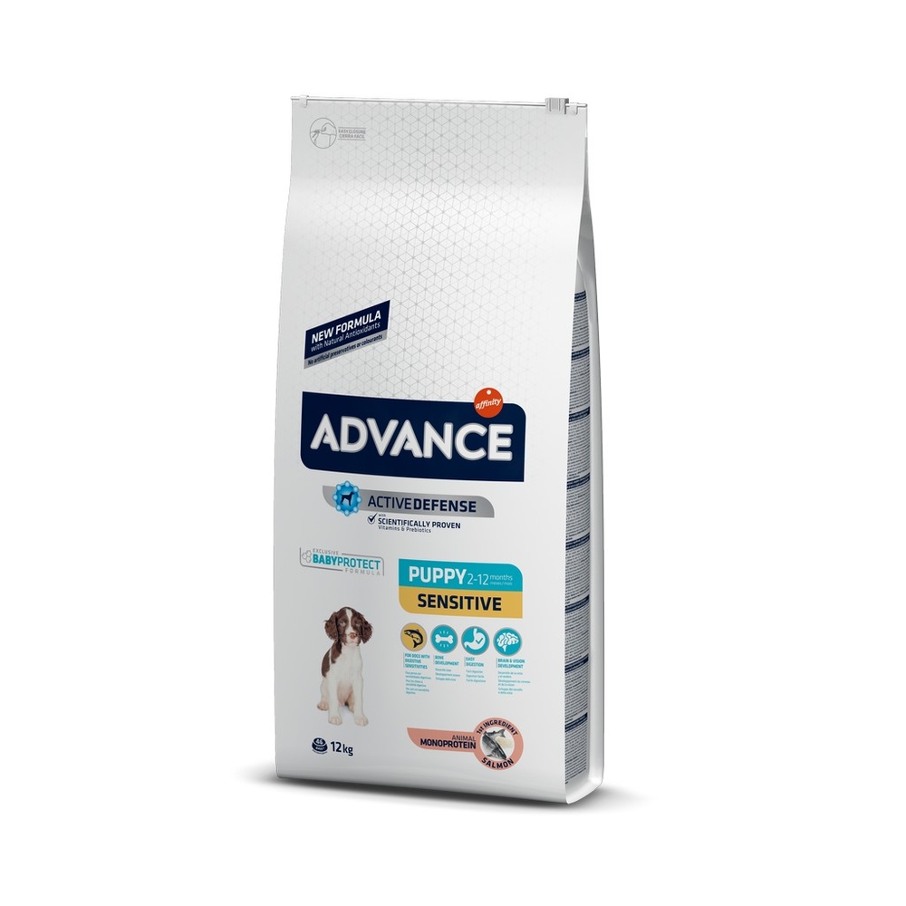 Advance Puppy Sensitive Somon Yavru Köpek Maması 12 kg