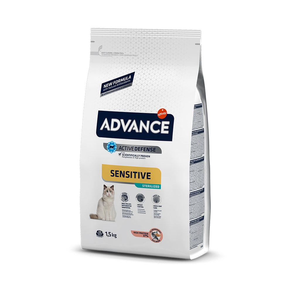 Advance Sterilized Somonlu Kısırlaştırılmış Kedi Maması 1.5 kg