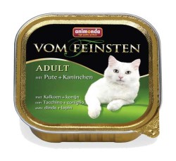 Animonda - Animonda Vom Feinsten Hindi Tavşanlı Kedi Konservesi 100 GR