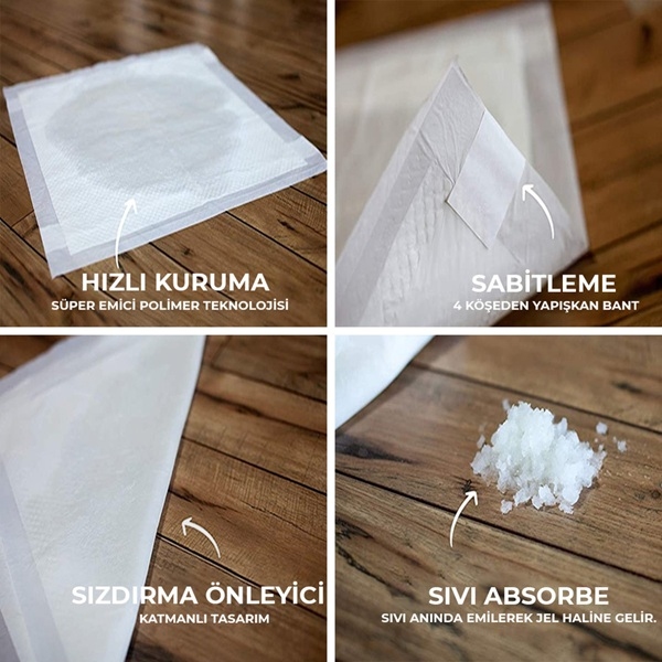 Beavis Köpek Çiş Eğitim Pedi 60*90cm 12'li - 3