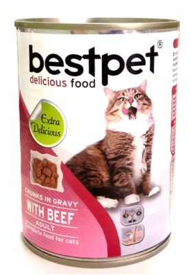 Best Pet Biftekli Kedi Konservesi 415 GR