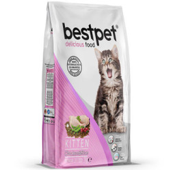 Best Pet - Best Pet Tavuklu Ve Pirinçli Yavru Kedi Maması 1 KG