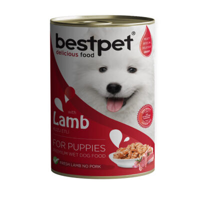 Bestpet Kuzu Etli Yavru Köpek Konservesi 400 GR