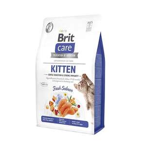 Brit Care Gentle Digestion & Strong Immunity Somonlu Tahılsız Yavru Kedi Maması 2 kg - Thumbnail