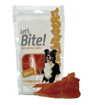 Brit Care Let's Bite Chicken Chips Köpek Ödülü 80 GR