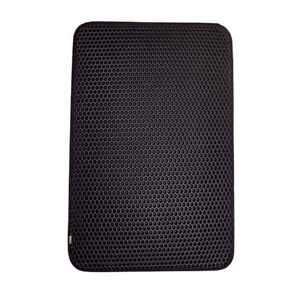 CATTİE ALTIGEN MODEL KUM TOPLAYICI FONKSİYONEL KEDİ PASPASI SİYAH 50X75CM - 1