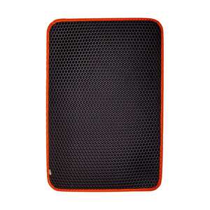 CATTİE ALTIGEN MODEL KUM TOPLAYICI FONKSİYONEL KEDİ PASPASI TURUNCU 50X75CM - 1