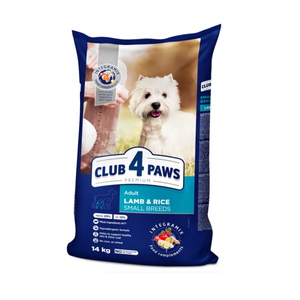 Club4Paws Premium Kuzu Etli Pirinç Küçük Irk Yetişkin Köpek Maması 14 Kg - Thumbnail