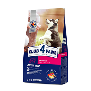 Club4Paws Premium Tavuklu Yavru Köpek Maması 2 Kg - Thumbnail