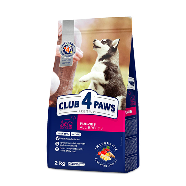 Club4Paws Premium Tavuklu Yavru Köpek Maması 2 Kg