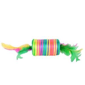 CT14006 Tüylü Silindir Kedi Oyuncağı 18 Adet - 2