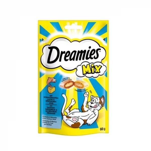 Dreamies Somonlu ve Peynirli Kedi Ödül Maması 60 gr