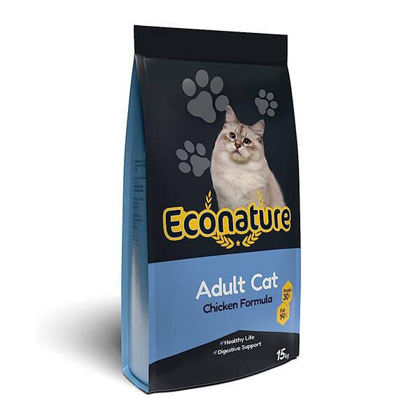 Econature Tavuklu Yetişkin Kedi Maması 15 Kg