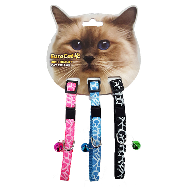 EuroCat Kedi Boy. Tas. Çizgi Des.10mm28cm (3 Lü)