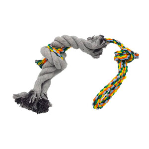 EuroDog Diş İpi Uzun Halat Çok Renkli Püskül 60Cm