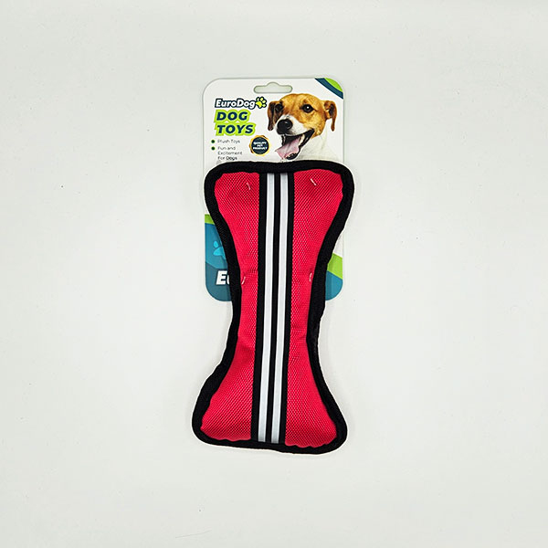 EuroDog Kumaş Kemik Köpek Oyuncağı 22x11 Cm