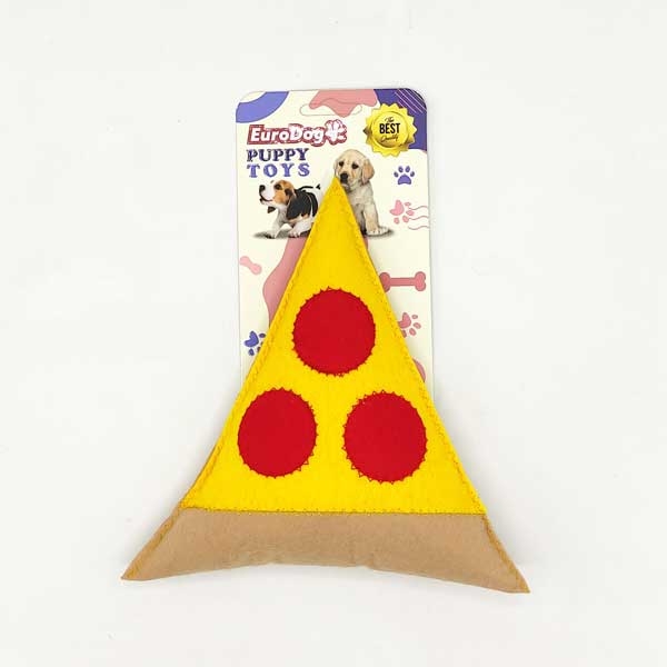 EuroDog Puppy Pet Toys Pizza