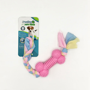 EuroDog Puppy Toys Pembe Kemik Diş Kaşıma Oyuncağı - Thumbnail