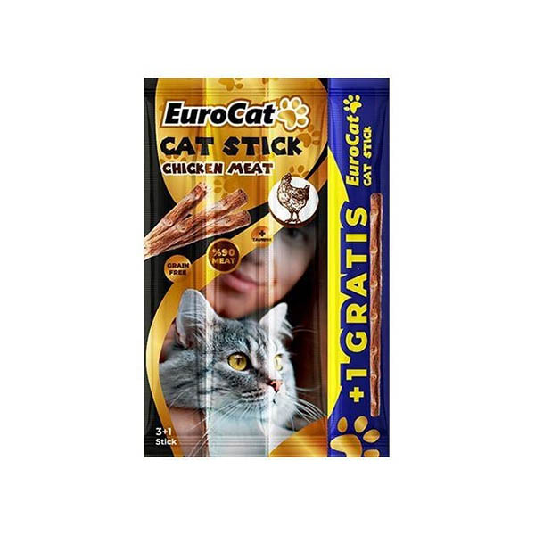 EuroGold Cat CatStick Tavuklu 4x5 gr