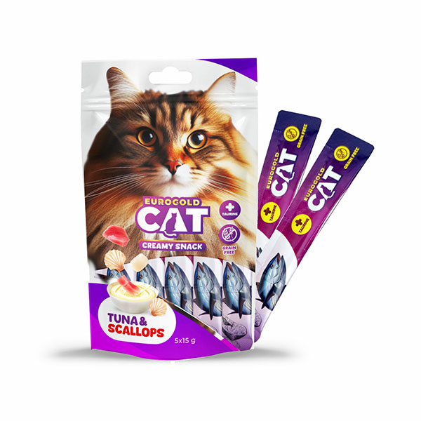 EuroGold Cat Sıvı Kedi Öd. Ton-Deniz Tarağı 5x15Gr