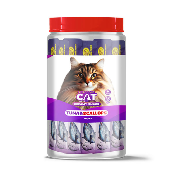 EuroGold Cat Sıvı Kedi Öd.Ton-Deniz Tarağı 30x15Gr