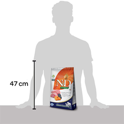 ND Tahılsız Bal Kabaklı Kuzu Etli Köpek Maması 2.5 KG - 2