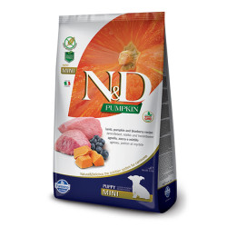 N&D Bal Kabaklı Kuzu Etli Küçük Irk Yavru Köpek Maması 7 KG