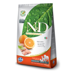 ND Tahılsız Balık ve Portakallı Köpek Maması 2.5 KG
