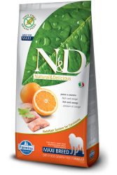 ND Tahılsız Balıklı Büyük Irk Köpek Maması 12 KG