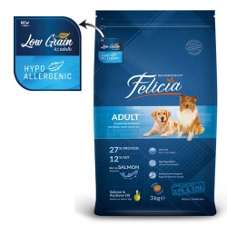 Felicia Tüm Irklara Özel Somonlu Köpek Maması 3 KG - Thumbnail