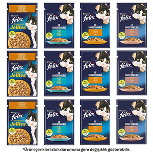 Felix Karışık Kedi Yaş Maması 85 gr X 12 Adet