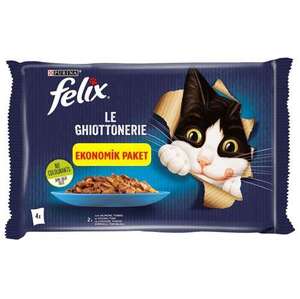 Felix Somonlu Yaş Kedi Maması 4 x 85 gr