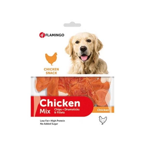 Flamingo Mix Tavuklu Karışık Köpek Ödülü 170 GR