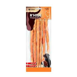 Flamingo Rawhide Tavuk Sargılı Köpek Ödül Çubuğu 25cm 130gr (6'lı)