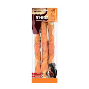 Flamingo Rawhide Tavuk Sargılı Köpek Ödül Çubuğu 25cm 240gr (3'lü)