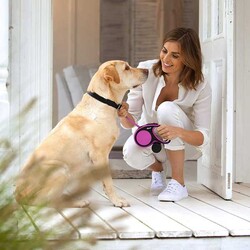 Flexi New Classic İp Otomatik Köpek Tasması 5M - M - 6