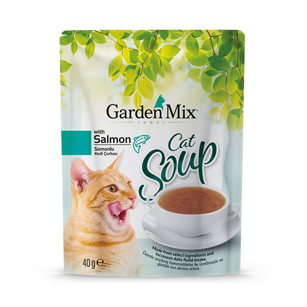 Garden Mix Somonlu Kedi Çorbası