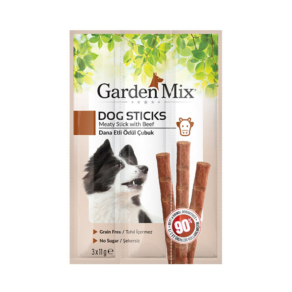 Gardenmix Dana Etli Köpek Ödül Çubuğu 20‘Li 3x11 Gram 