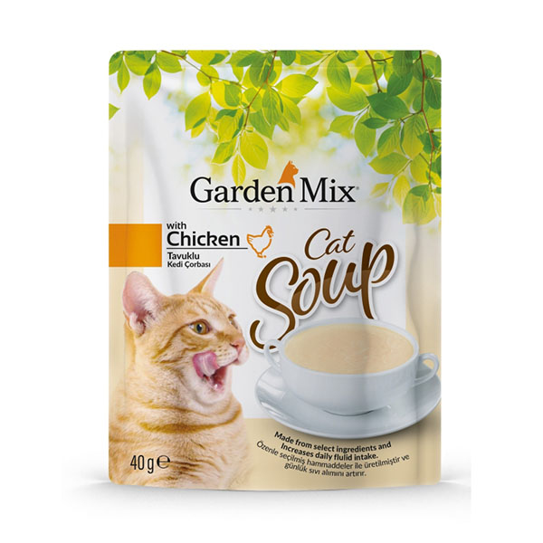 GARDENMİX TAVUKLU KEDİ ÇORBASI 40GR