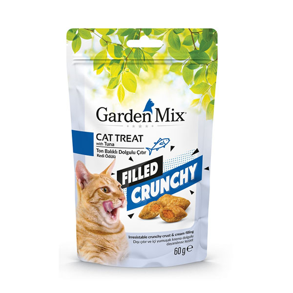 GARDENMİX TON BALIKLI İÇİ DOLGULU KEDİ ÖDÜLÜ 60GR