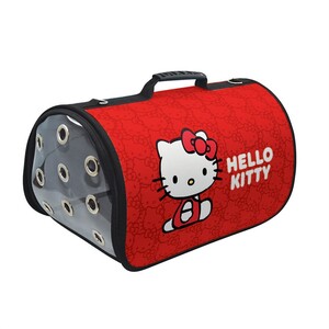 Hello Kitty Kedi Taşıma Çantası Büyük Boy Kırmızı - Thumbnail