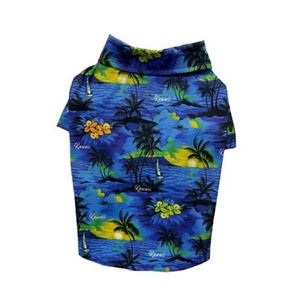 GC-2546 HAWAI BLUE GÖMLEK  XL