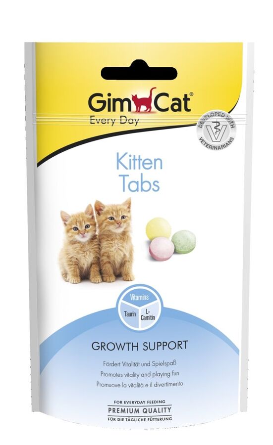 Gimcat Kitten Tabs Yavru Kedi Ödül Tableti 40 Gr