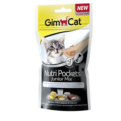 GimCat Nutripockets Junior Mix Kedi Ödülü 60 GR