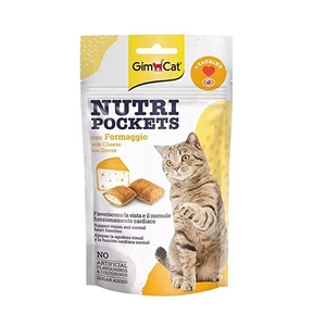 Gimcat Nutripockets Kedi Ödülü Peynir Taurin 60 GR - Thumbnail