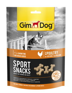 Gimdog Sportsnacks Tavuk&L-Carnitinli  Köpek Ödül Tableti 150gr